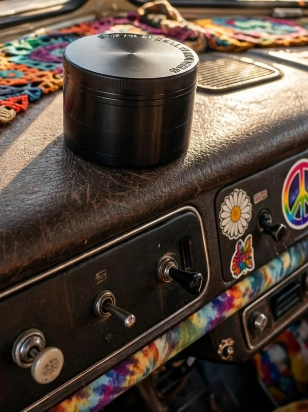2” Herb/ Tobacco/ Tea Grinder by Golden Bell NEW